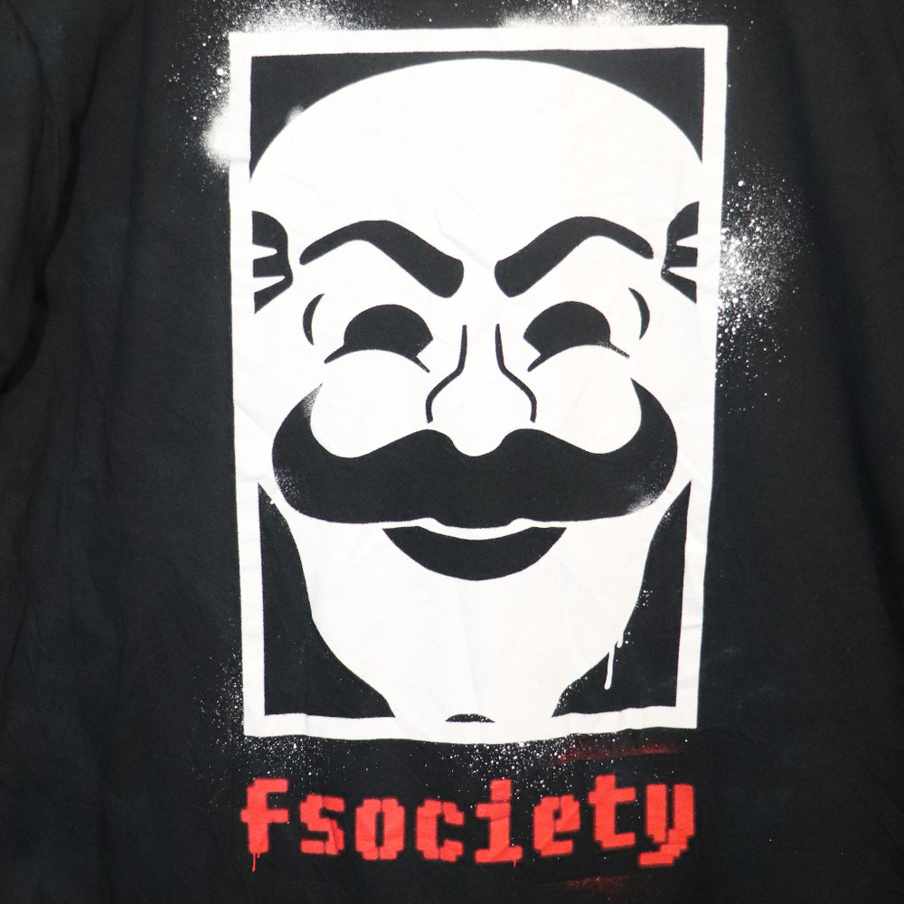 Mr. Robot F Society Anonymous Shirt XL